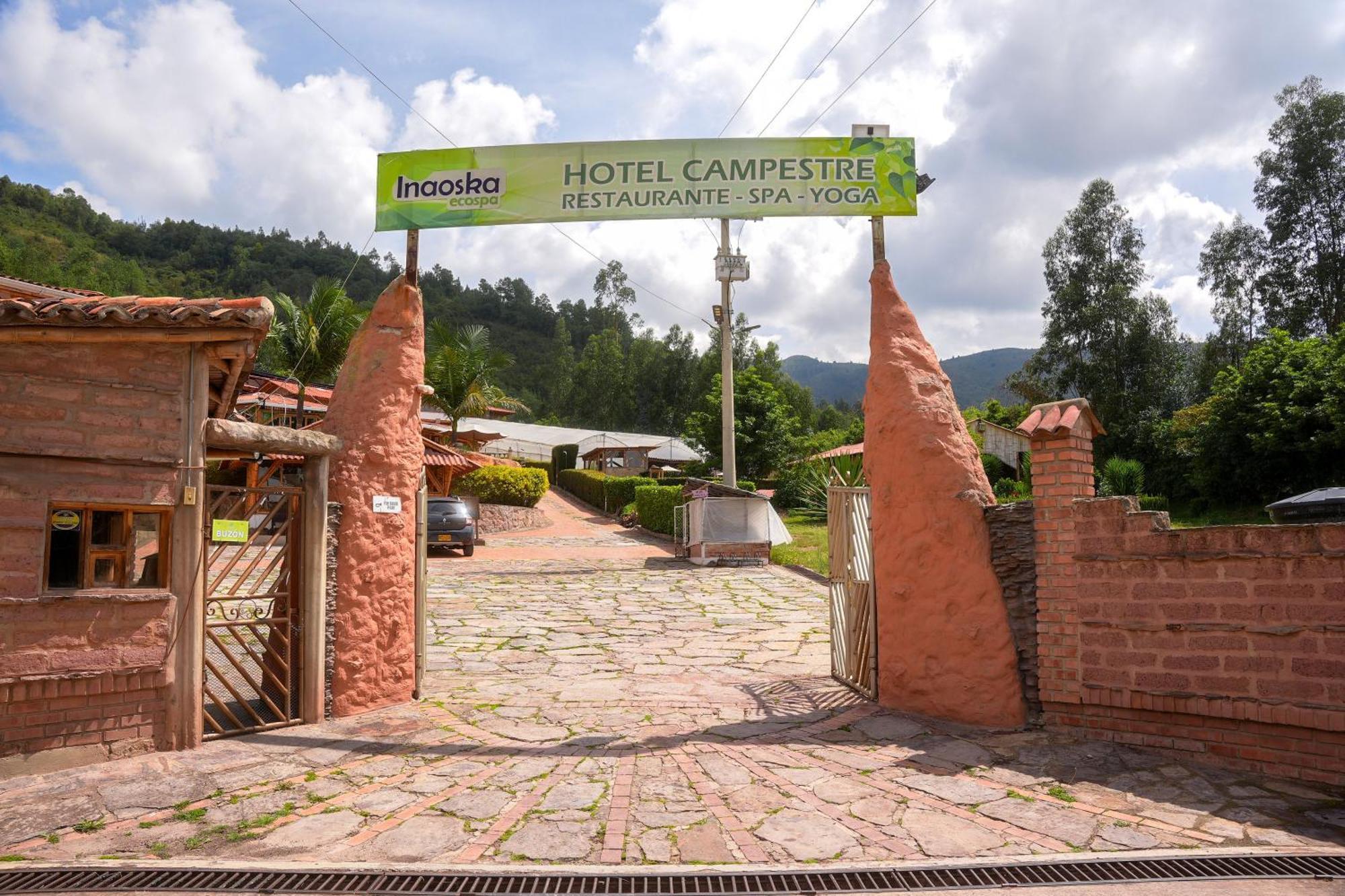 Hotel Campestre Inaoska Ecospa Нобса Экстерьер фото